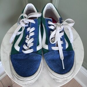 Vans Kids Sneakers in Blue and Green